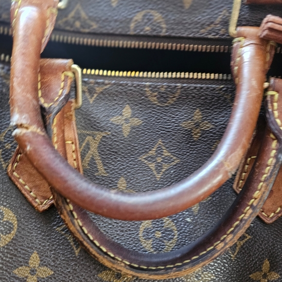 Vintage Louis Vuitton Monogram Speedy 35 Craftcutters Parts - Picture 16 of 16